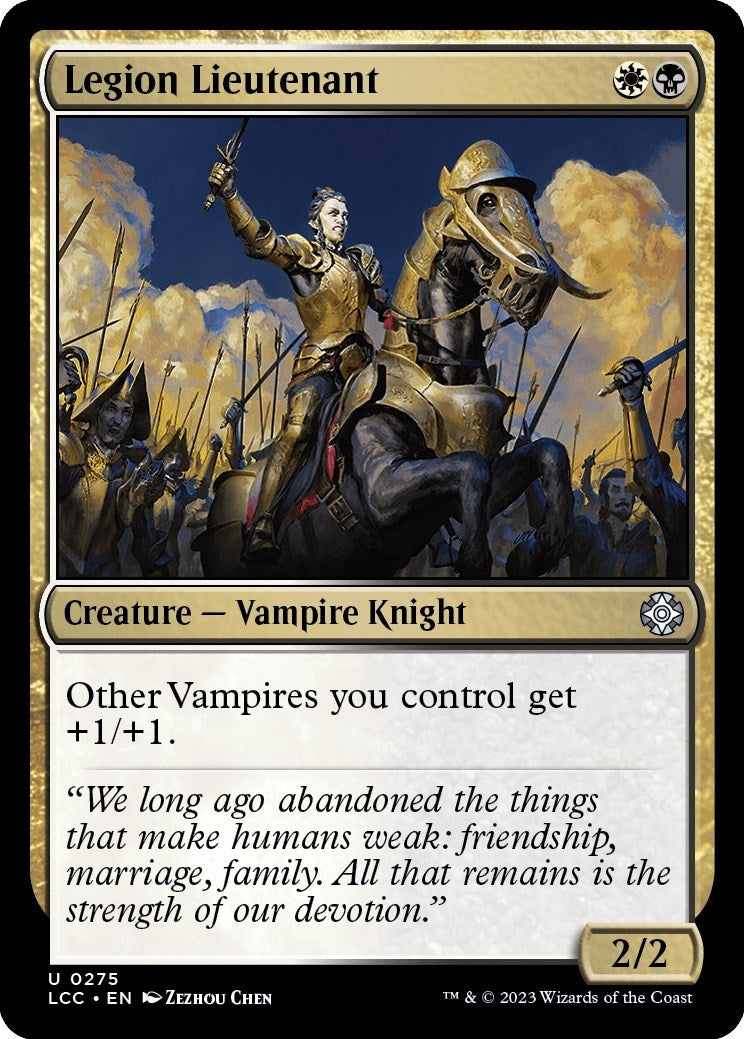 Image for Legion Lieutenant (275) (Commander: The Lost Caverns of Ixalan) - Magic: The Gathering