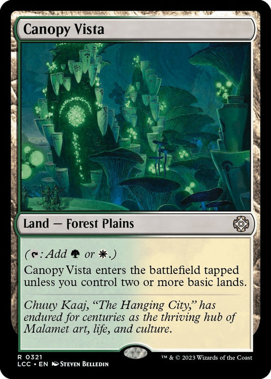 Image for Canopy Vista (321) (Commander: The Lost Caverns of Ixalan) - Magic: The Gathering