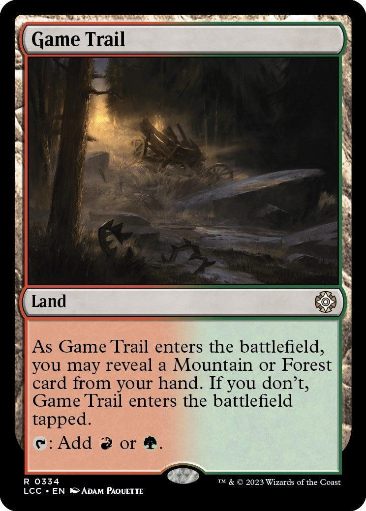 Image for Game Trail (334) (Commander: The Lost Caverns of Ixalan) - Magic: The Gathering