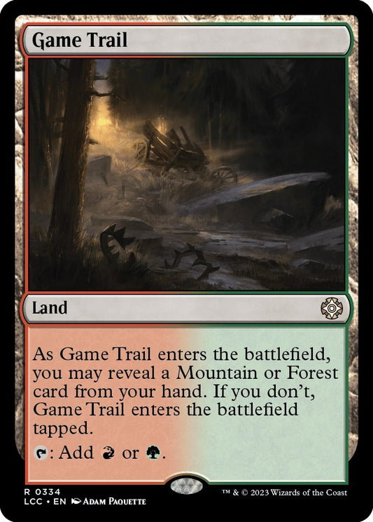 Image for Game Trail (334) (Commander: The Lost Caverns of Ixalan) - Magic: The Gathering