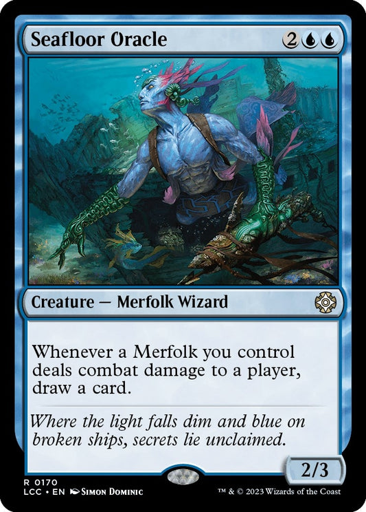 Image for Seafloor Oracle (170) (Commander: The Lost Caverns of Ixalan) - Magic: The Gathering