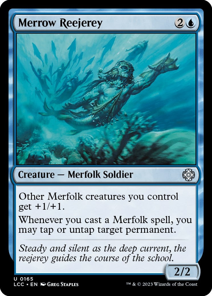 Image for Merrow Reejerey (165) (Commander: The Lost Caverns of Ixalan) - Magic: The Gathering