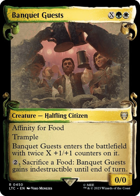 Image for Banquet Guests (Showcase Scrolls) (450) (Commander: The Lord of the Rings: Tales of Middle-earth) - Magic: The Gathering