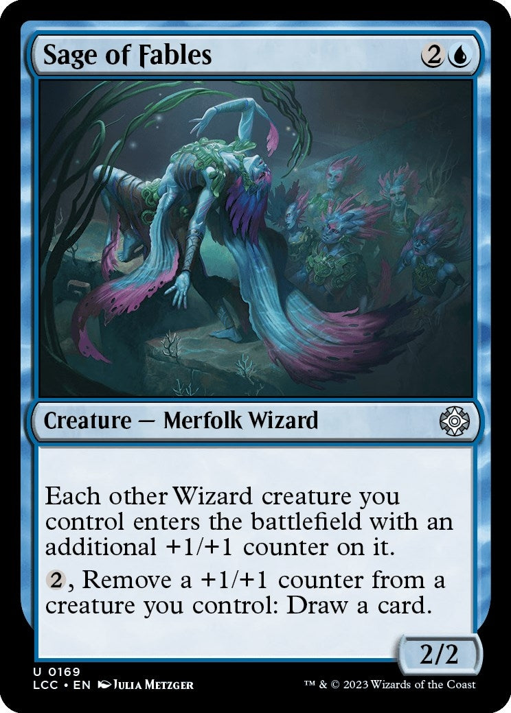 Image for Sage of Fables (169) (Commander: The Lost Caverns of Ixalan) - Magic: The Gathering