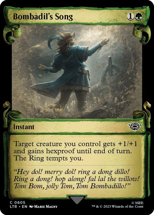 Image for Bombadil's Song (Showcase Scrolls) (605) (Universes Beyond: The Lord of the Rings: Tales of Middle-earth) - Magic: The Gathering