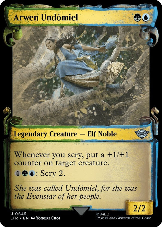 Image for Arwen Undomiel (Showcase Scrolls) (645) (Universes Beyond: The Lord of the Rings: Tales of Middle-earth) - Magic: The Gathering