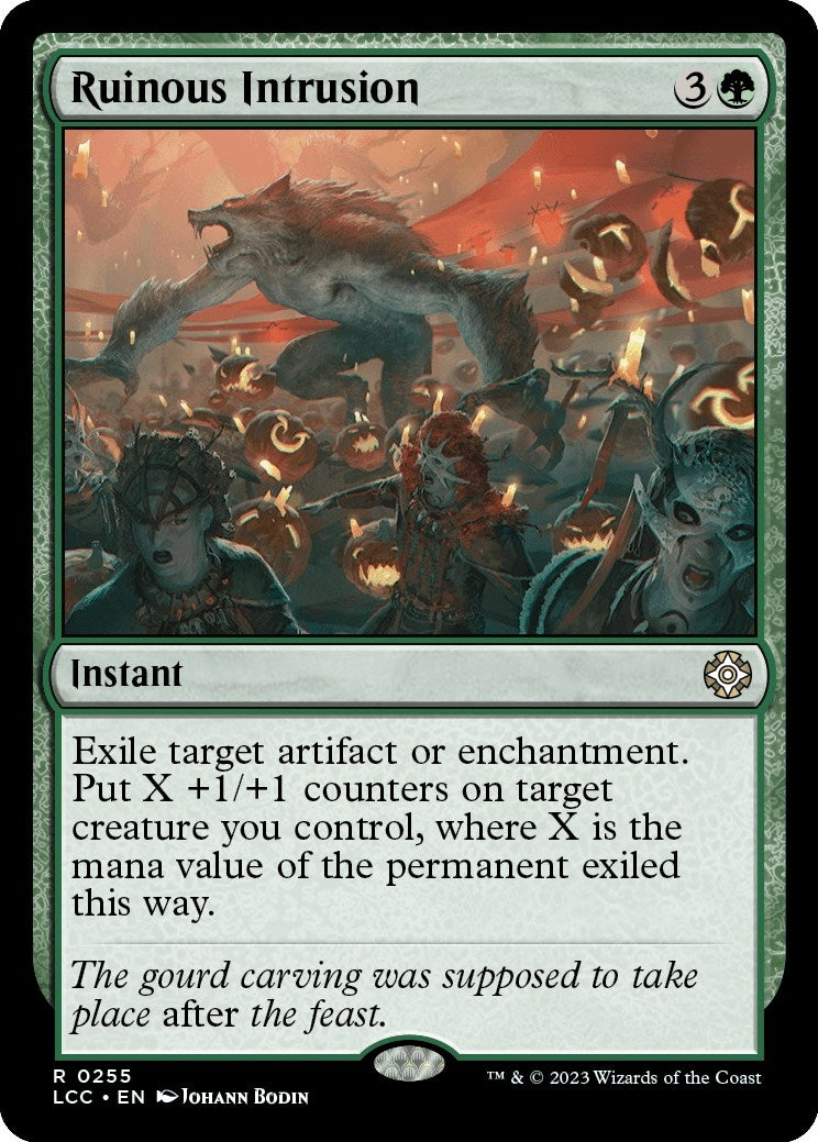 Image for Ruinous Intrusion (255) (Commander: The Lost Caverns of Ixalan) - Magic: The Gathering