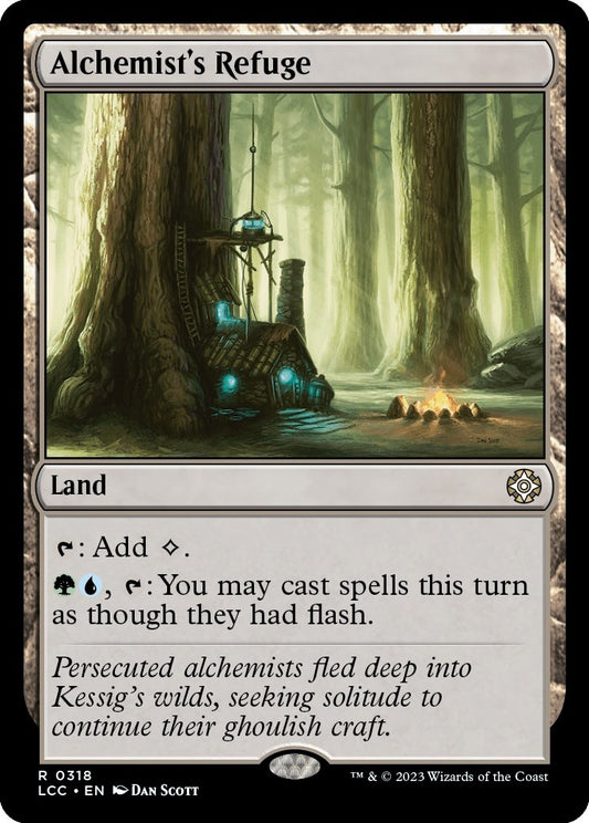 Image for Alchemist's Refuge (318) (Commander: The Lost Caverns of Ixalan) - Magic: The Gathering