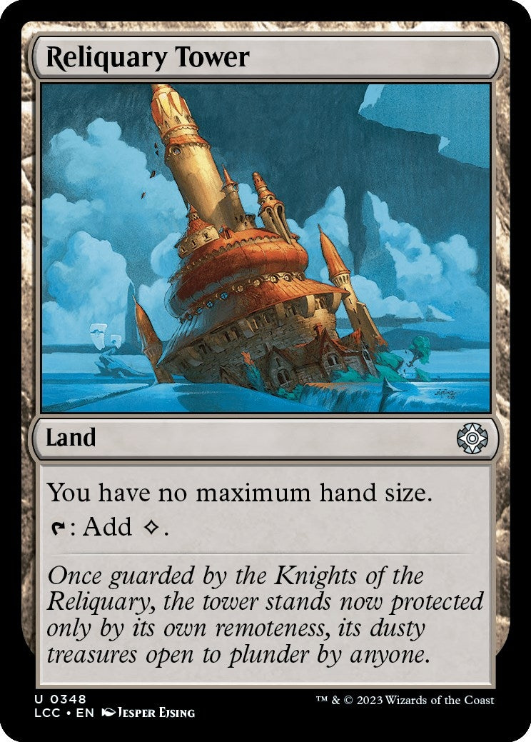Image for Reliquary Tower (348) (Commander: The Lost Caverns of Ixalan) - Magic: The Gathering