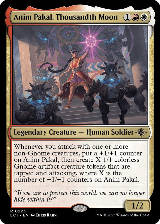 Image for Anim Pakal, Thousandth Moon (223) (The Lost Caverns of Ixalan) - Magic: The Gathering