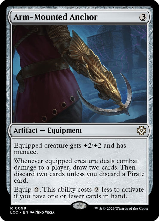 Image for Arm-Mounted Anchor (99) (Commander: The Lost Caverns of Ixalan) - Magic: The Gathering
