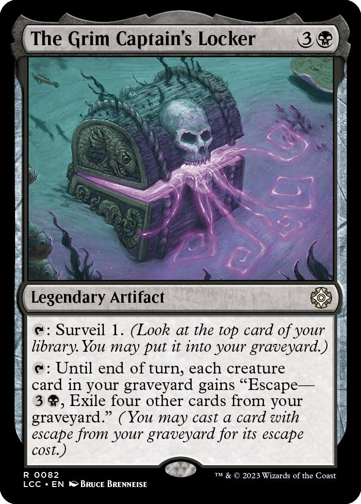 Image for The Grim Captain's Locker (82) (Commander: The Lost Caverns of Ixalan) - Magic: The Gathering