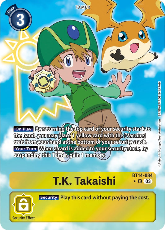 Image for T.K. Takaishi (Alternate Art) (BT14-084 R) (Blast Ace) - Digimon Card Game