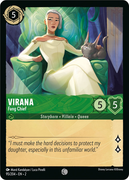 Image for Virana - Fang Chief (95/204) (Rise of the Floodborn) - Disney Lorcana