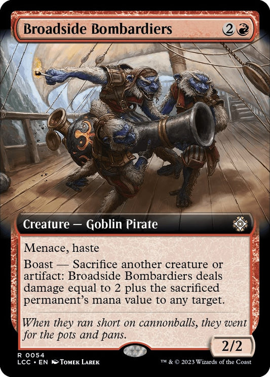 Image for Broadside Bombardiers (Extended Art) (54) (Commander: The Lost Caverns of Ixalan) - Magic: The Gathering