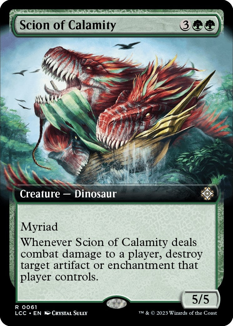 Image for Scion of Calamity (Extended Art) (61) (Commander: The Lost Caverns of Ixalan) - Magic: The Gathering