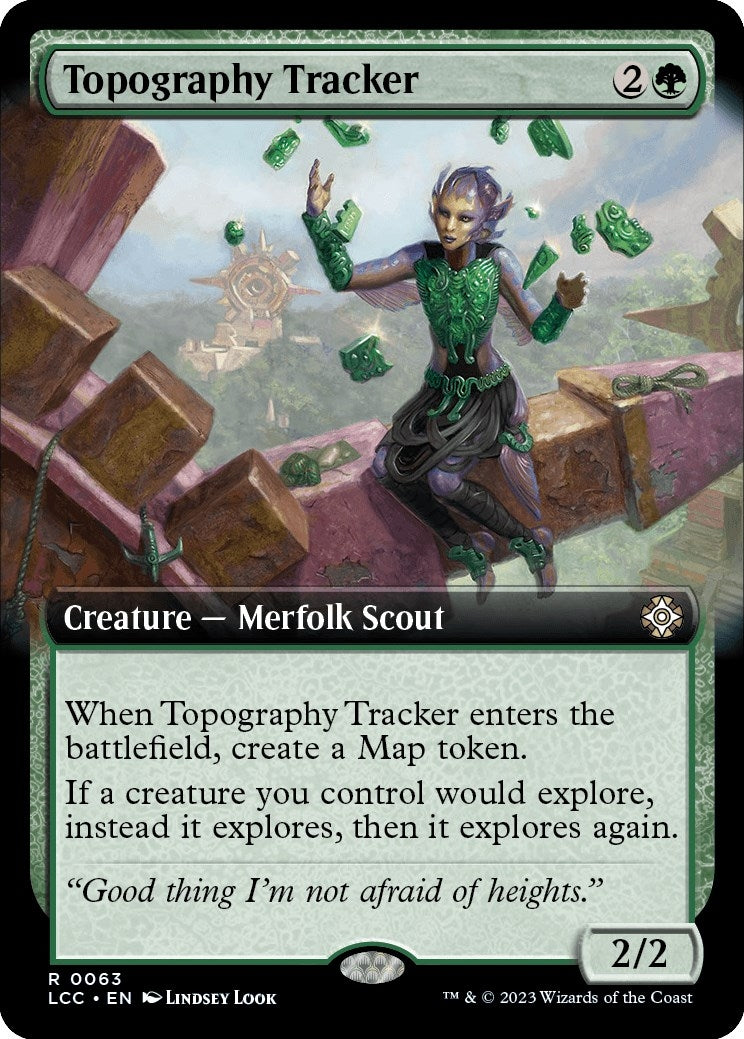 Image for Topography Tracker (Extended Art) (63) (Commander: The Lost Caverns of Ixalan) - Magic: The Gathering