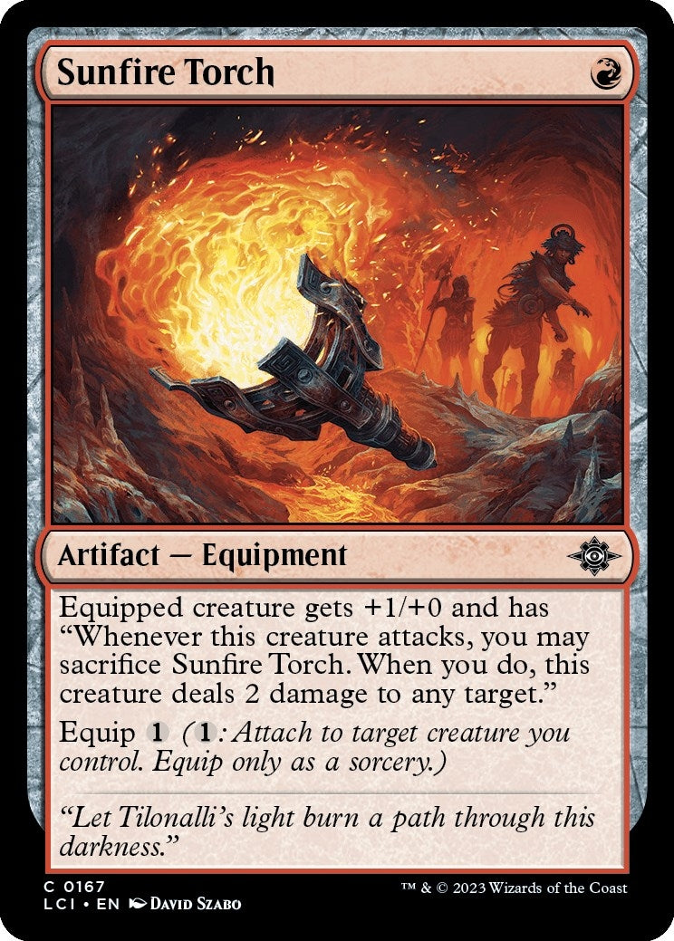 Image for Sunfire Torch (167) (The Lost Caverns of Ixalan) - Magic: The Gathering