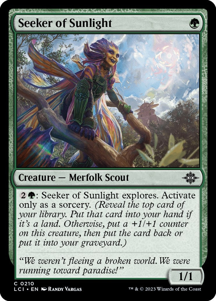 Image for Seeker of Sunlight (210) (The Lost Caverns of Ixalan) - Magic: The Gathering