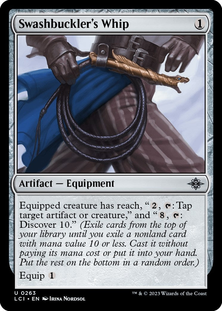 Image for Swashbuckler's Whip (263) (The Lost Caverns of Ixalan) - Magic: The Gathering
