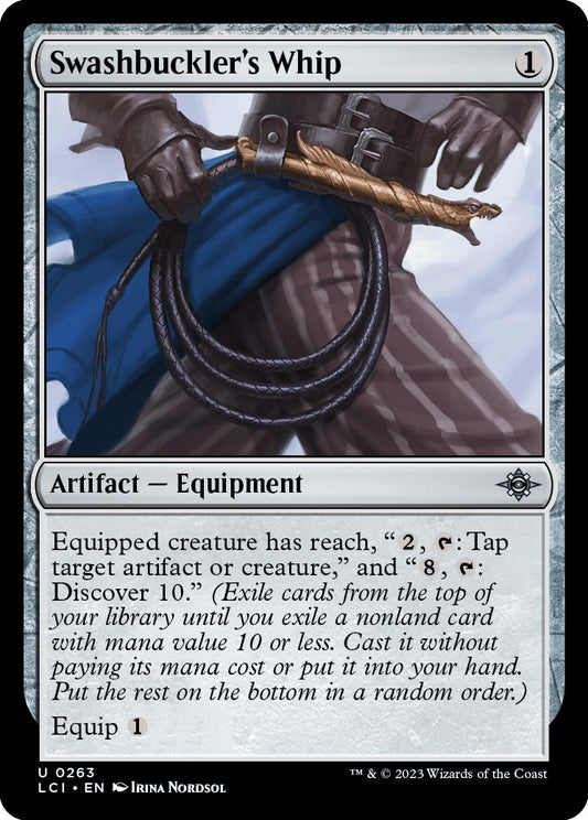 Image for Swashbuckler's Whip (263) (The Lost Caverns of Ixalan) - Magic: The Gathering
