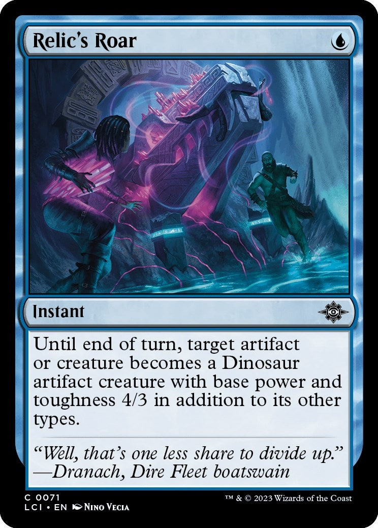 Image for Relic's Roar (71) (The Lost Caverns of Ixalan) - Magic: The Gathering