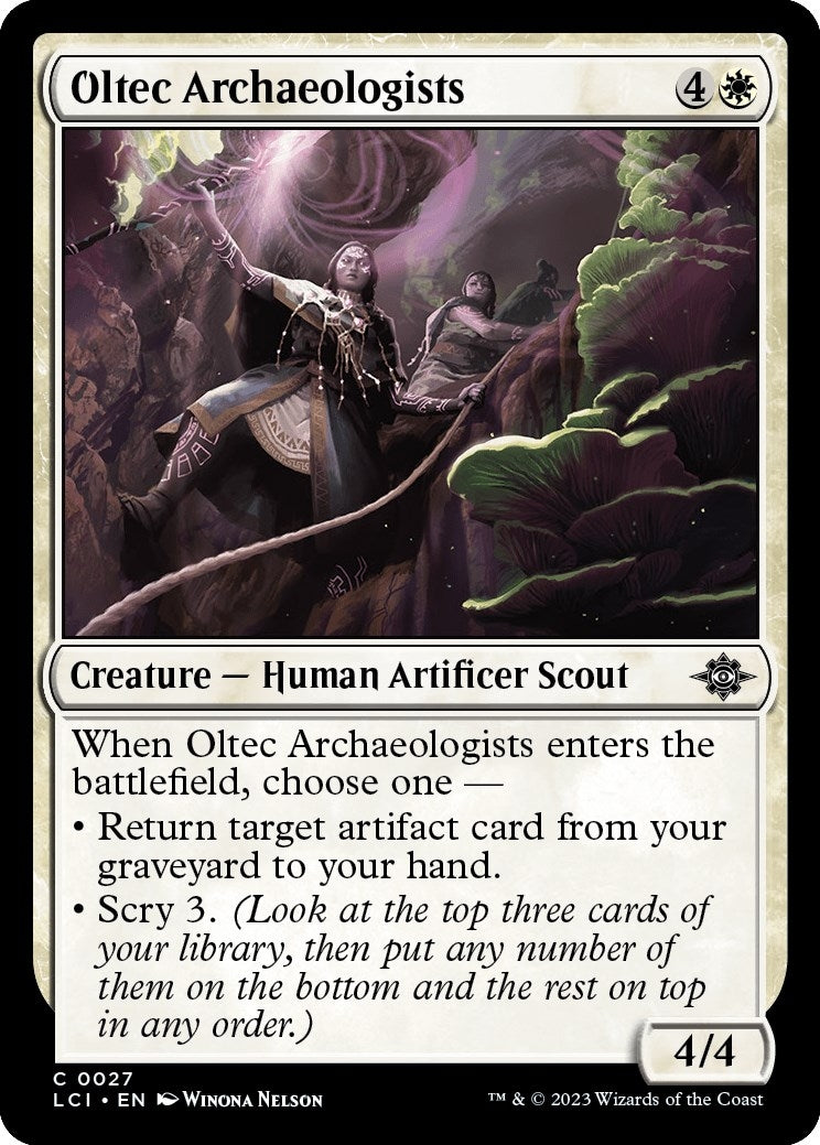 Image for Oltec Archaeologists (27) (The Lost Caverns of Ixalan) - Magic: The Gathering