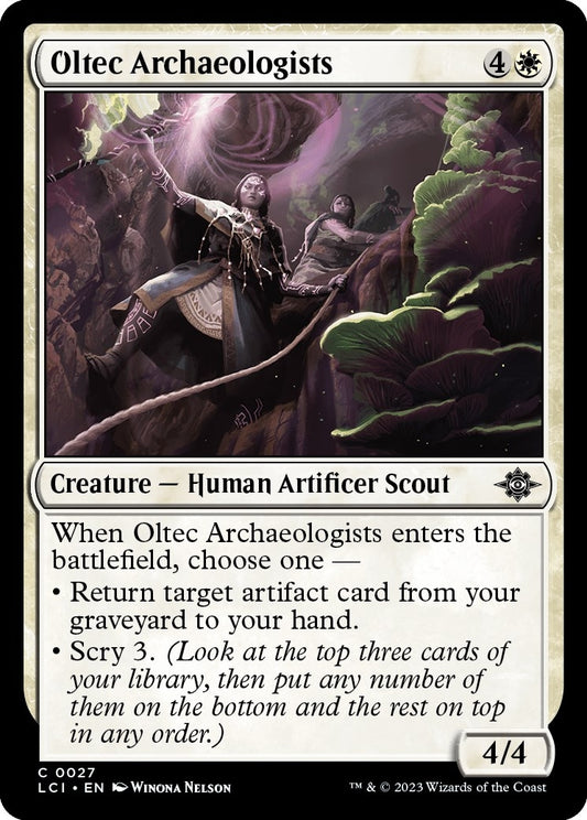 Image for Oltec Archaeologists (27) (The Lost Caverns of Ixalan) - Magic: The Gathering