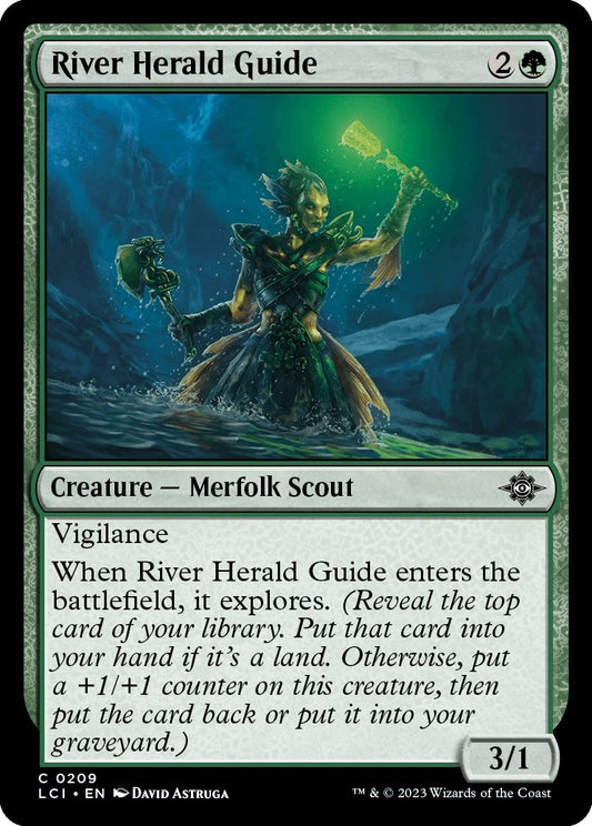 Image for River Herald Guide (209) (The Lost Caverns of Ixalan) - Magic: The Gathering