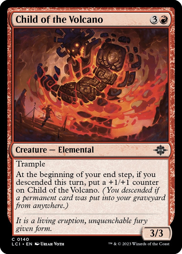 Image for Child of the Volcano (140) (The Lost Caverns of Ixalan) - Magic: The Gathering