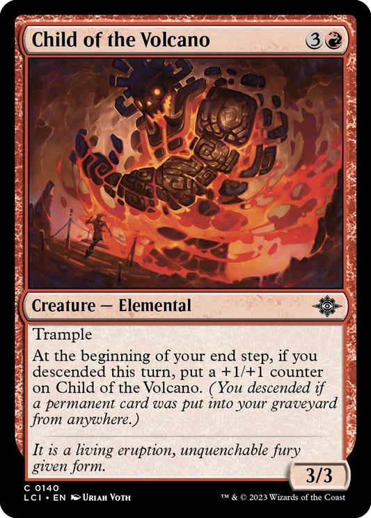 Image for Child of the Volcano (140) (The Lost Caverns of Ixalan) - Magic: The Gathering