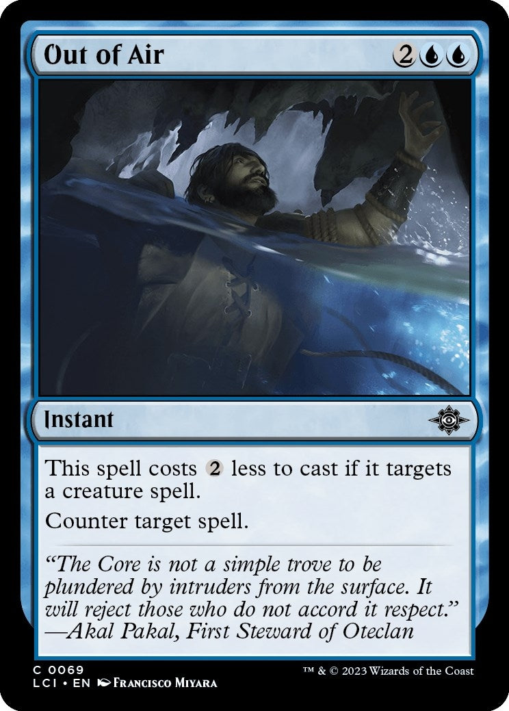 Image for Out of Air (69) (The Lost Caverns of Ixalan) - Magic: The Gathering