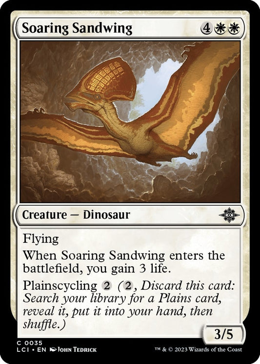 Image for Soaring Sandwing (35) (The Lost Caverns of Ixalan) - Magic: The Gathering