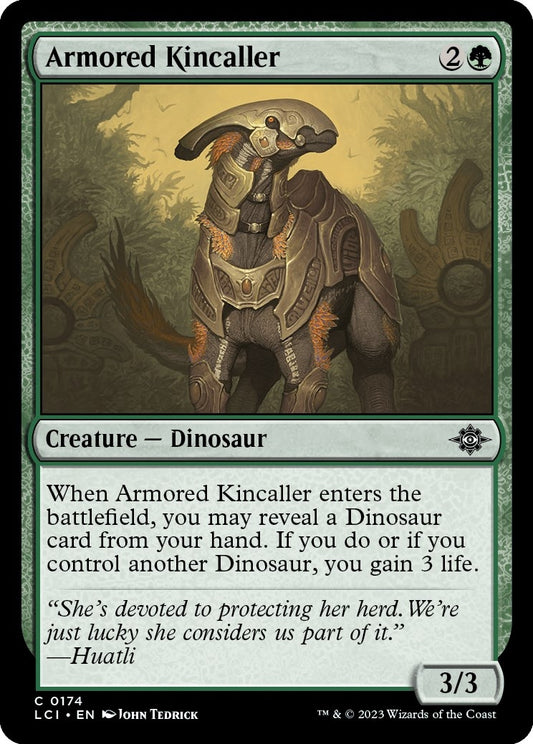 Image for Armored Kincaller (174) (The Lost Caverns of Ixalan) - Magic: The Gathering