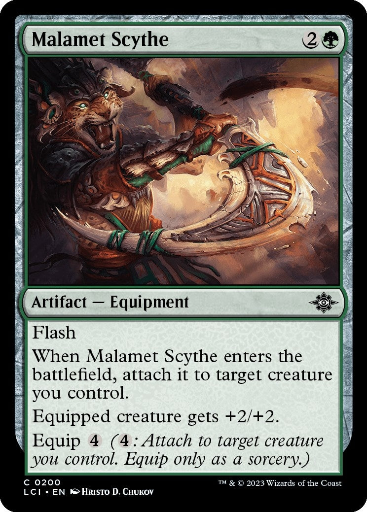 Image for Malamet Scythe (200) (The Lost Caverns of Ixalan) - Magic: The Gathering