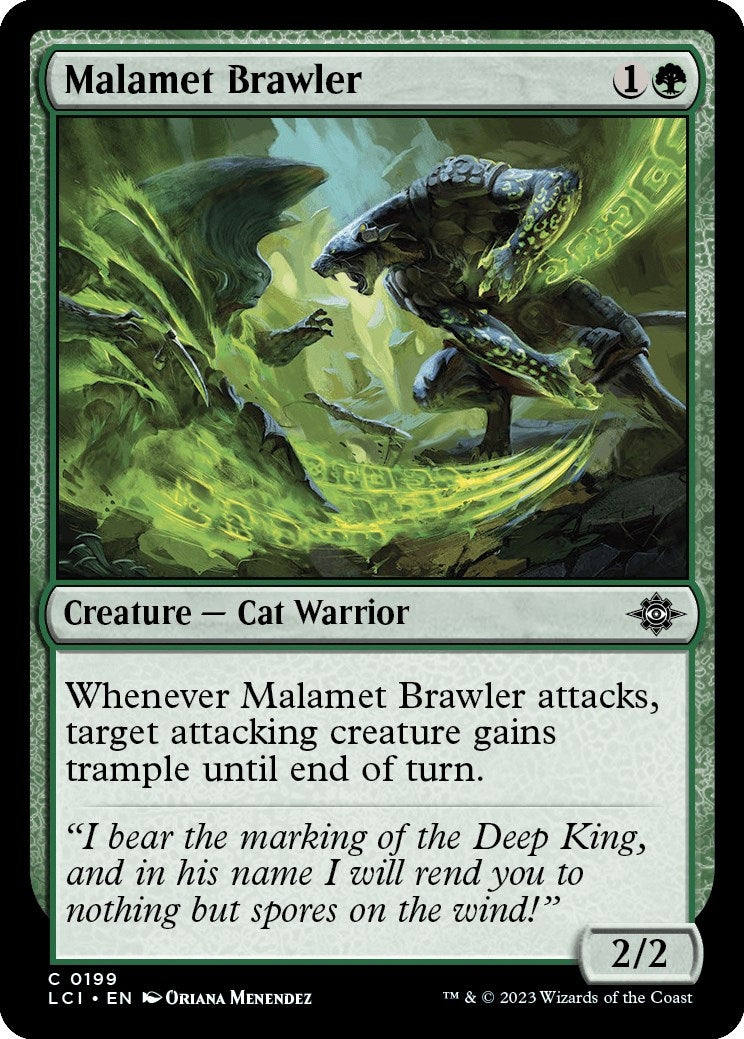Image for Malamet Brawler (199) (The Lost Caverns of Ixalan) - Magic: The Gathering