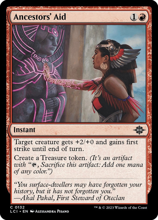 Image for Ancestors' Aid (132) (The Lost Caverns of Ixalan) - Magic: The Gathering