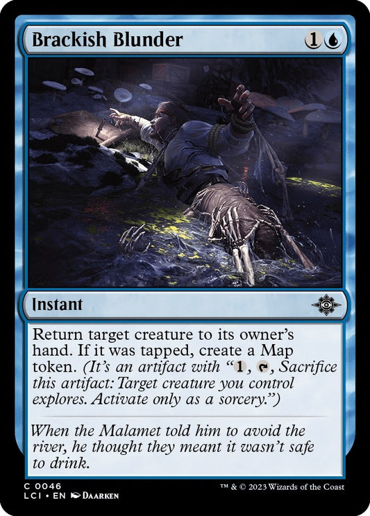Image for Brackish Blunder (46) (The Lost Caverns of Ixalan) - Magic: The Gathering
