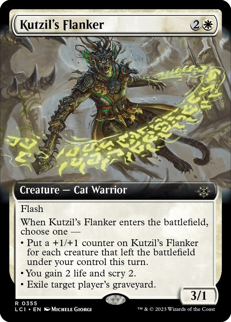 Image for Kutzil's Flanker (Extended Art) (355) (The Lost Caverns of Ixalan) - Magic: The Gathering