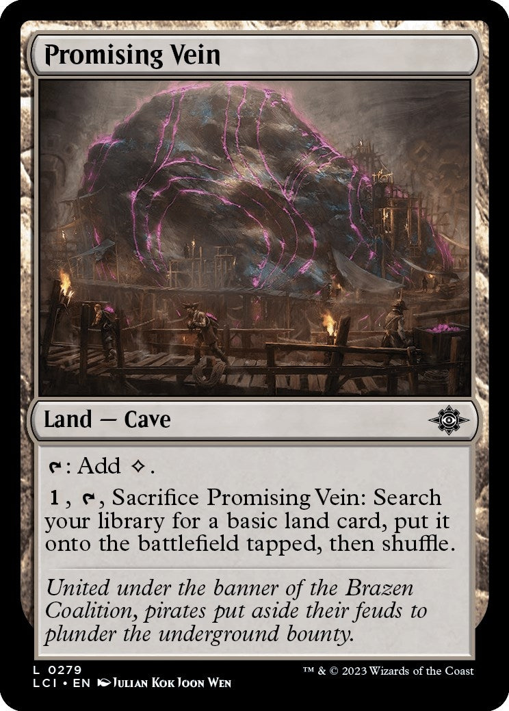 Image for Promising Vein (279) (The Lost Caverns of Ixalan) - Magic: The Gathering
