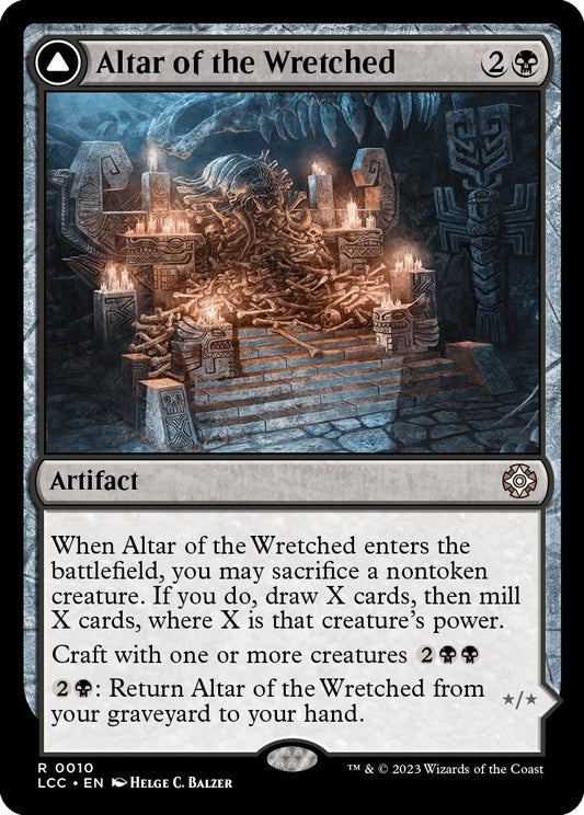 Image for Altar of the Wretched (10) (Commander: The Lost Caverns of Ixalan) - Magic: The Gathering