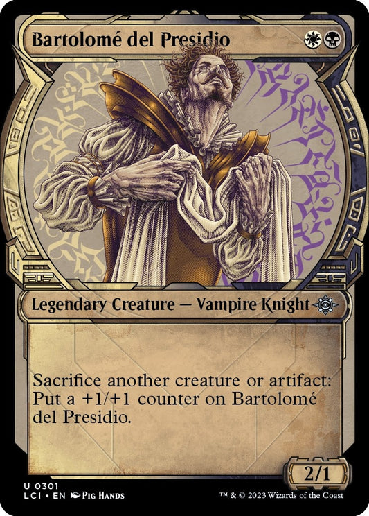 Image for Bartolome del Presidio (Showcase) (301) (The Lost Caverns of Ixalan) - Magic: The Gathering