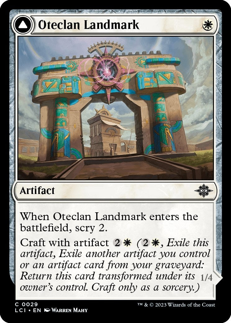 Image for Oteclan Landmark (29) (The Lost Caverns of Ixalan) - Magic: The Gathering