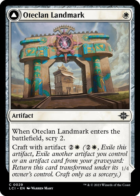 Image for Oteclan Landmark (29) (The Lost Caverns of Ixalan) - Magic: The Gathering