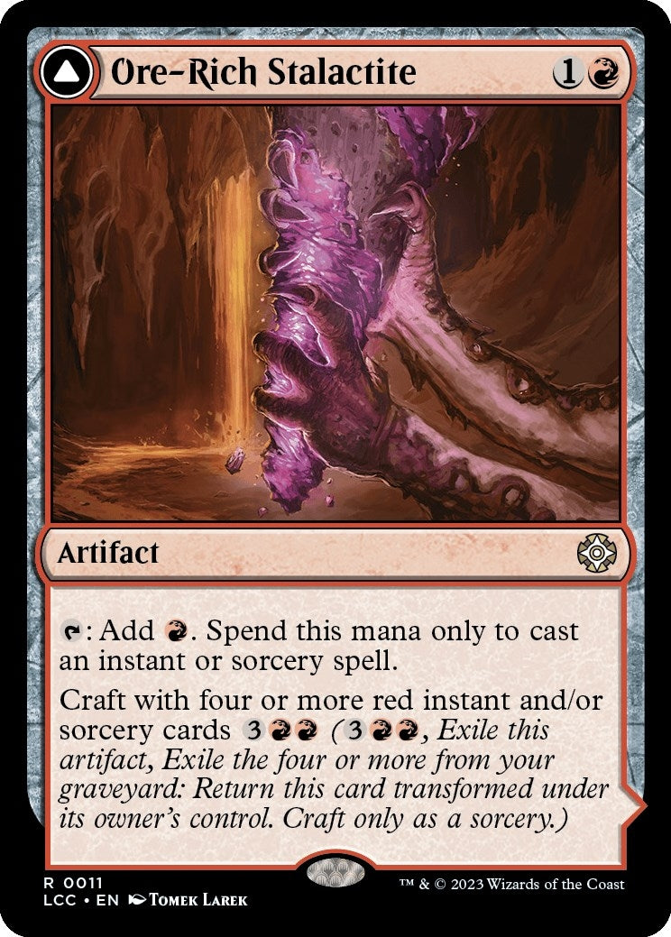 Image for Ore-Rich Stalactite (11) (Commander: The Lost Caverns of Ixalan) - Magic: The Gathering