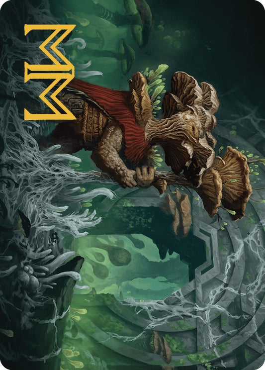 Image for Tendril of the Mycotyrant Art Card (Gold-Stamped Signature) (31) (Art Series: The Lost Caverns of Ixalan) - Magic: The Gathering