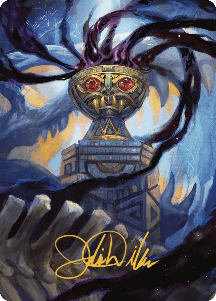 Image for Chalice of the Void Art Card (Gold-Stamped Signature) (79) (Art Series: The Lost Caverns of Ixalan) - Magic: The Gathering