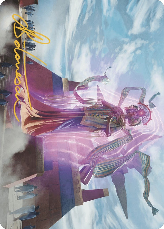 Image for Ojer Taq, Deepest Foundation Art Card (4/81) (Gold-Stamped Signature) (4) (Art Series: The Lost Caverns of Ixalan) - Magic: The Gathering