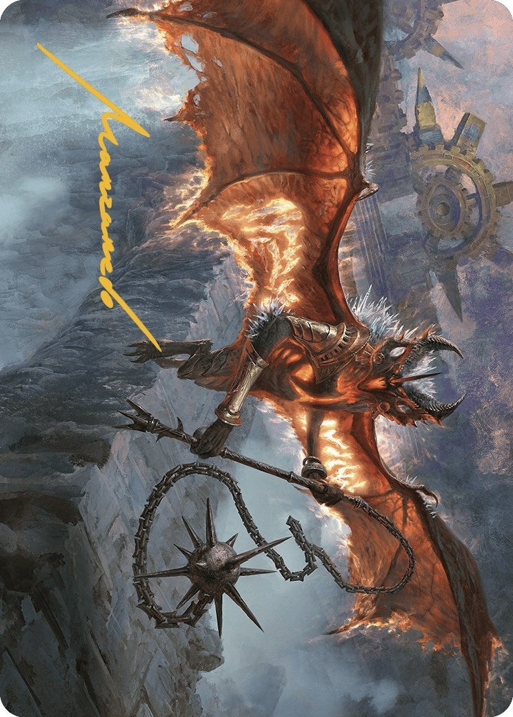 Image for Bloodletter of Aclazotz Art Card (15/81) (Gold-Stamped Signature) (15) (Art Series: The Lost Caverns of Ixalan) - Magic: The Gathering