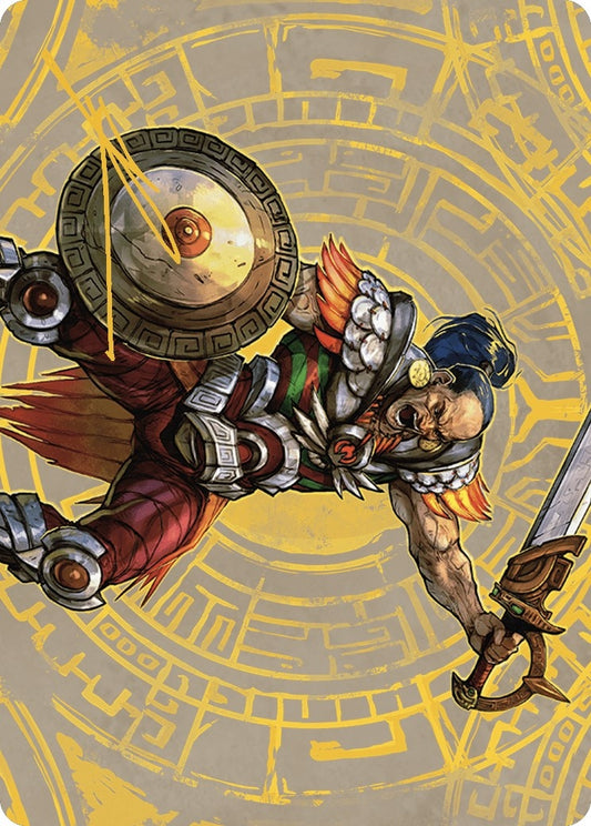 Image for Inti, Seneschal of the Sun Art Card (Gold-Stamped Signature) (47) (Art Series: The Lost Caverns of Ixalan) - Magic: The Gathering